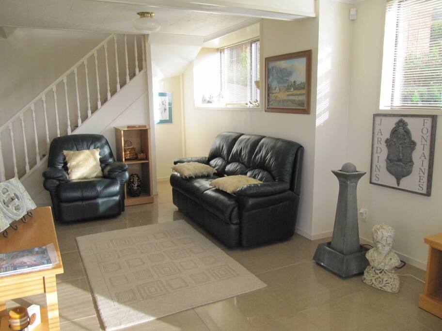 Guest lounge and dining area.