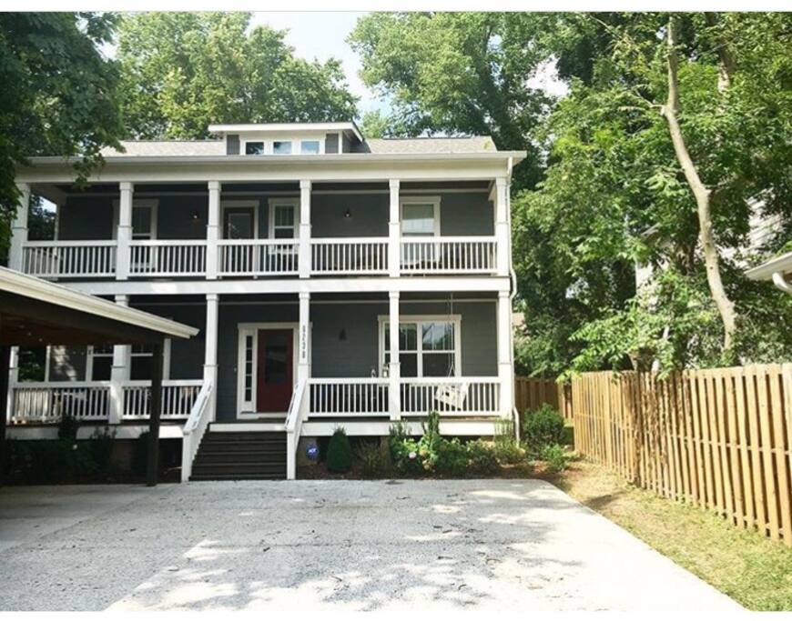 Welcome home! 923 B Spain is the most cozy home away from home! 2 parking spaces available in the car port. Grill out front also available for cook outs while in town.