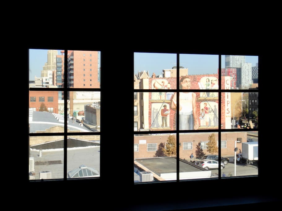 Large Factory Windows