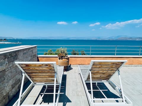 Seafront penthouse