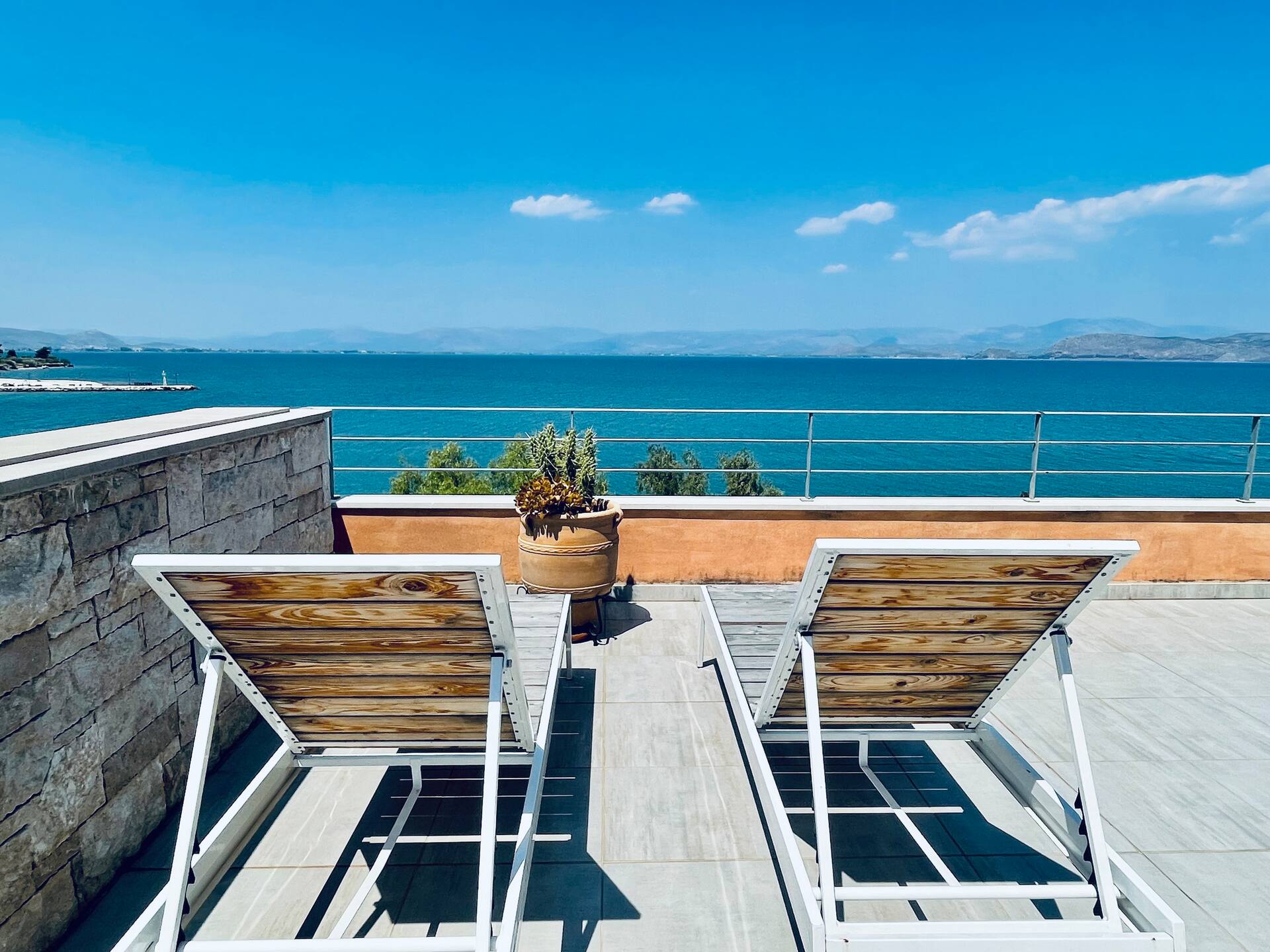 Seafront penthouse
