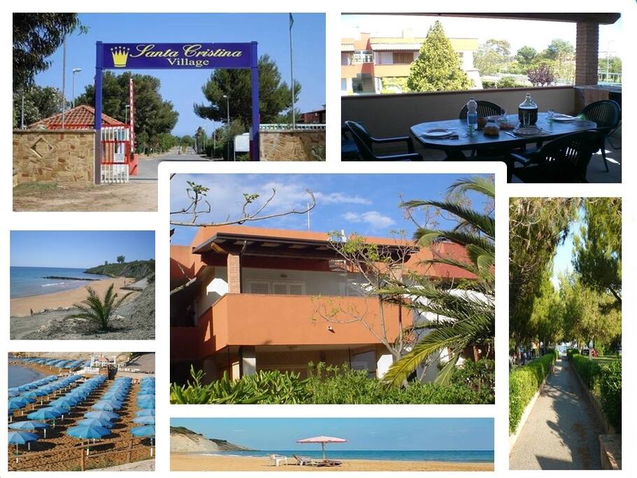 Flat with large terrasse in Santa Cristina village Condominiums for