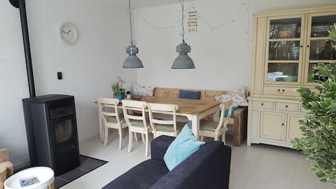 Cozy 5-person apartment at 500m from the beach