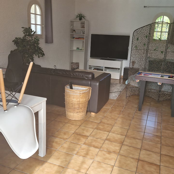 TV and games in the studio
