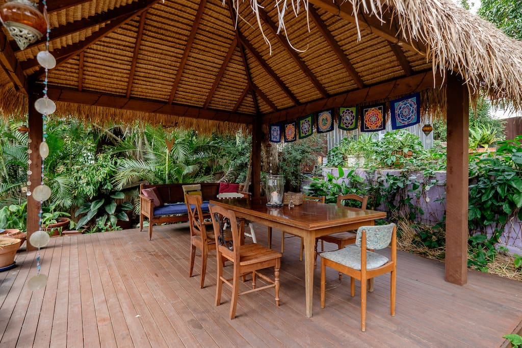 Relax after your day on our Bali deck.