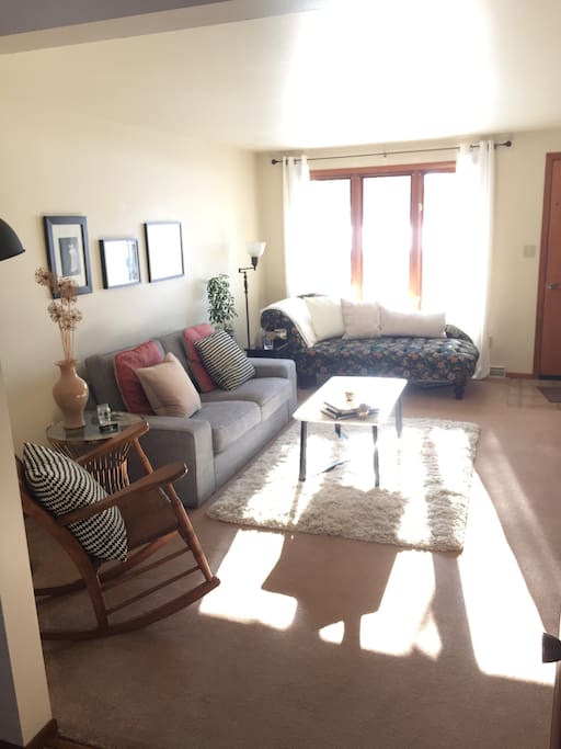 Living room perfect for chilling out!