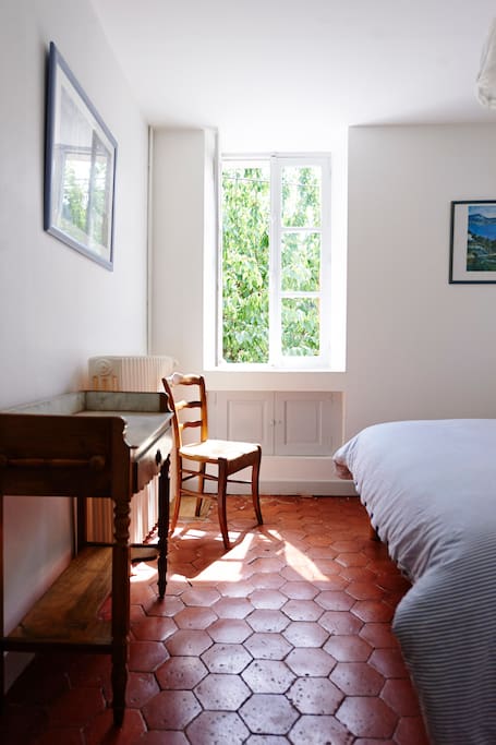 chambre bleue