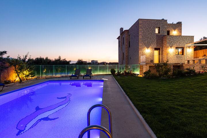 Stone Built villa offering a peaceful setting.