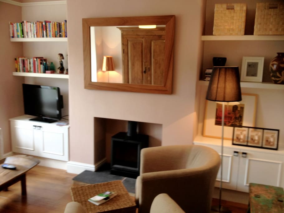 This is your private lounge with TV, DVD, CD player and wifi.