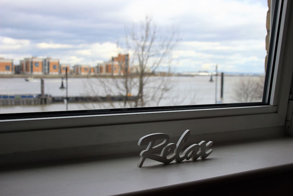 River-view from bedroom