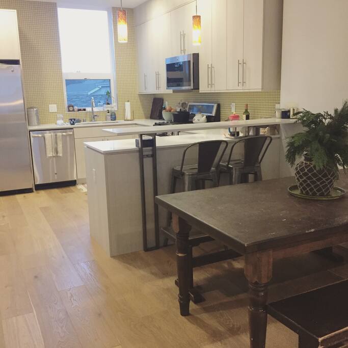 Shared dining space