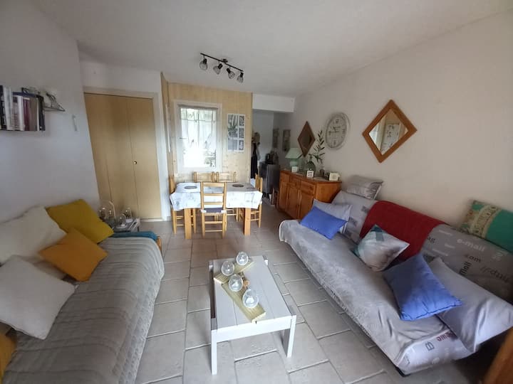 Appartement Chaleureux Avec Piscine - Salses-le-Château