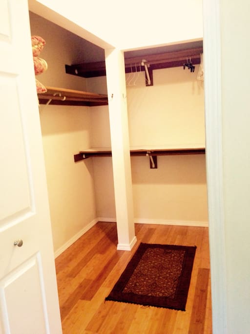 walk in closet of your bedroom