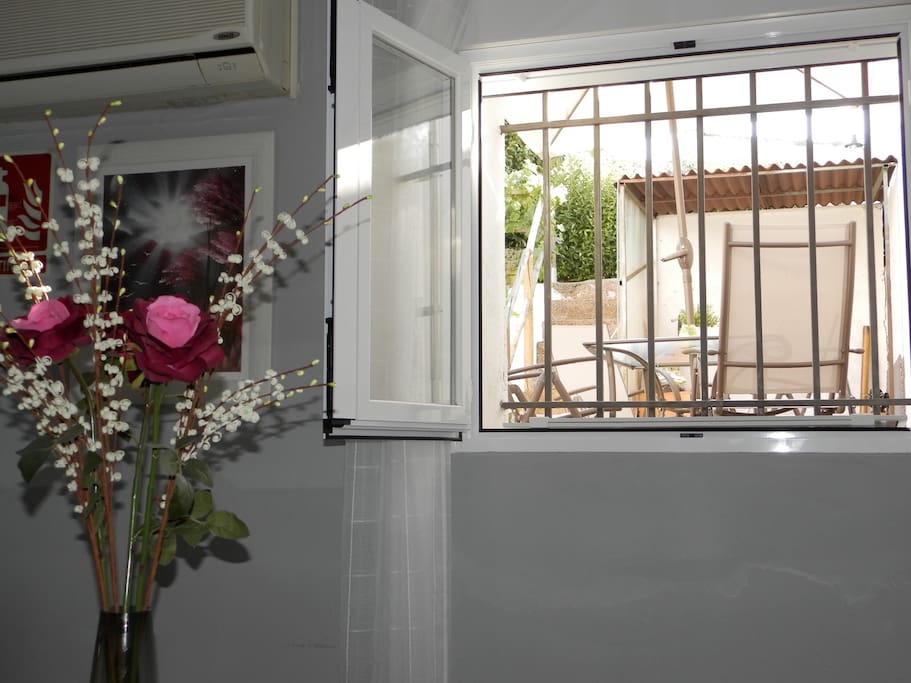 Ventana al patio