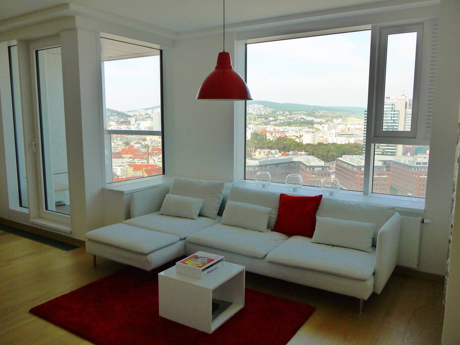 Welcome to my charming spacious apartment in heart of Bratislava!