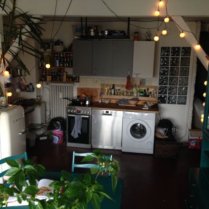 again, the kitchen