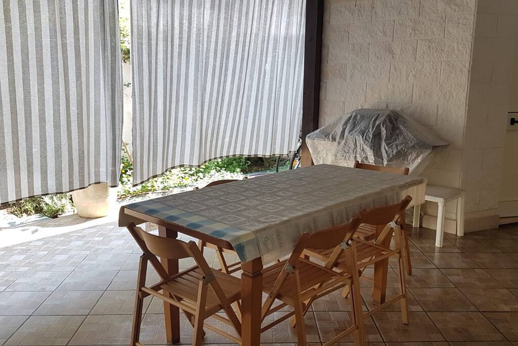 Veranda/giardino retrostante