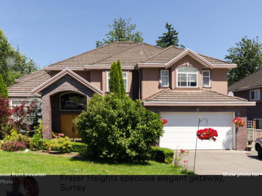House front elevation
