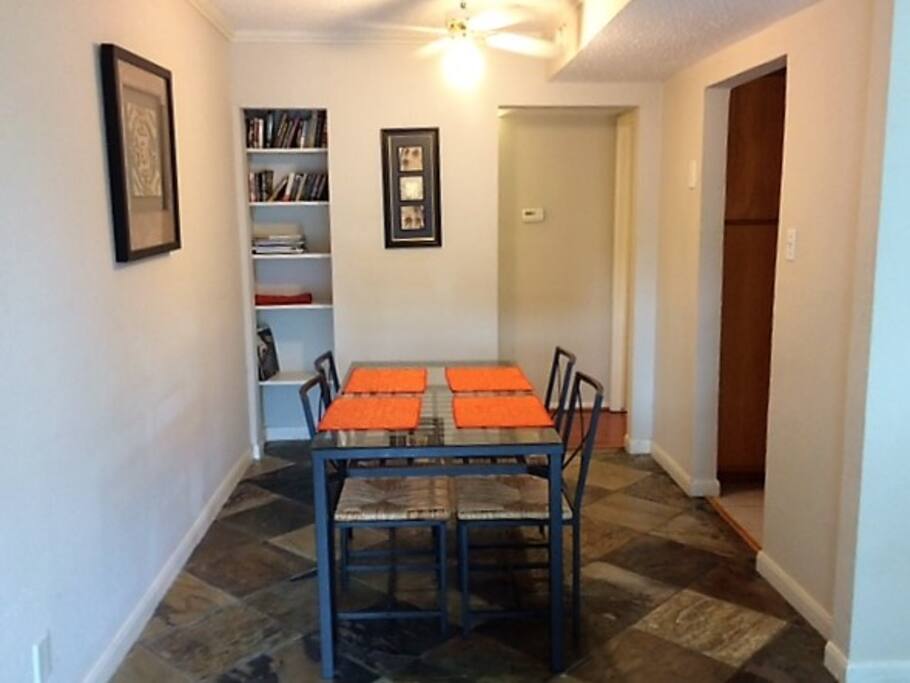 Dining room space