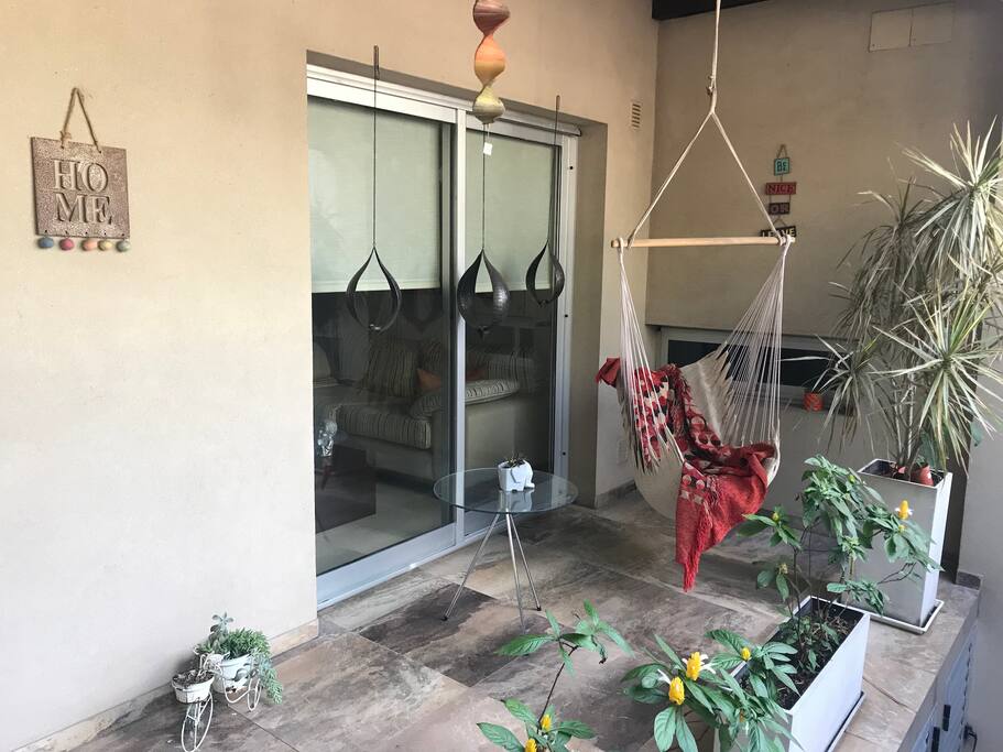 Patio de ingreso