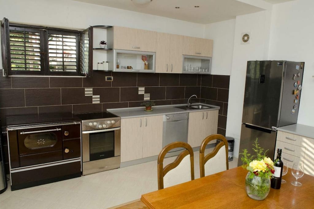 Open space kitchen