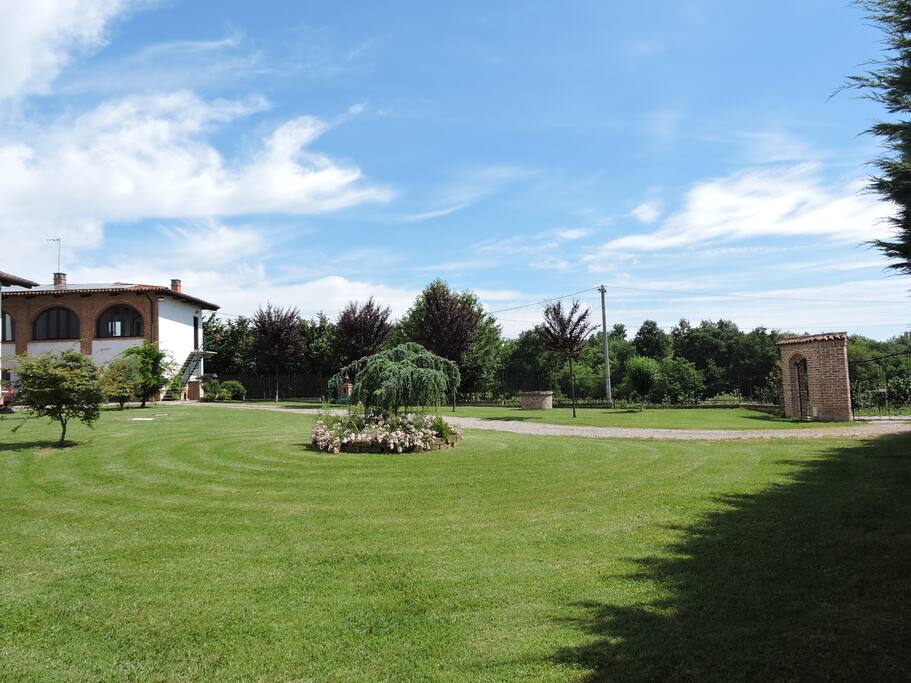 House and garden