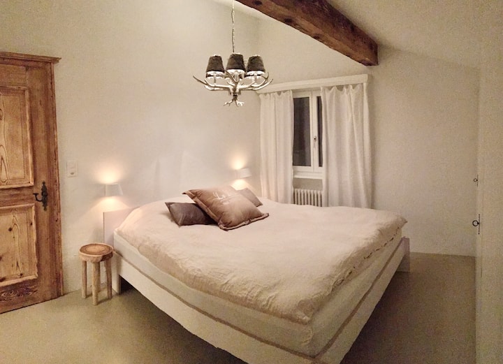 臥室1 ，配有雙人牀