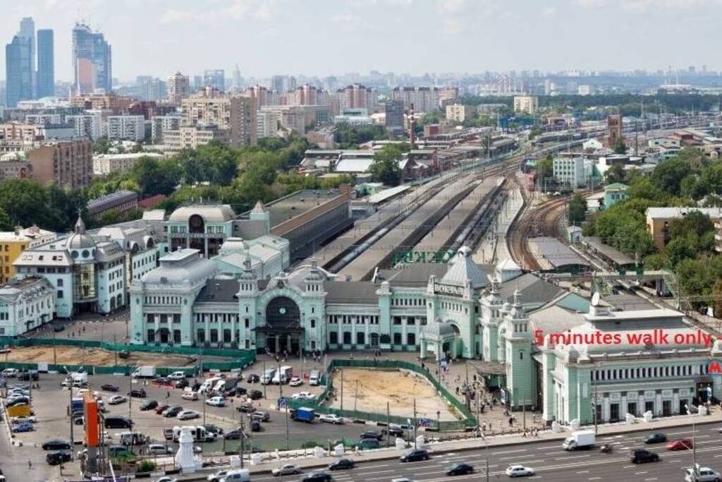 Only 5 min walk from Belorussky Rail Terminal (SVO) - не проходим мимо нашего предложения! Броним! Вам точно у нас поравится! )))
