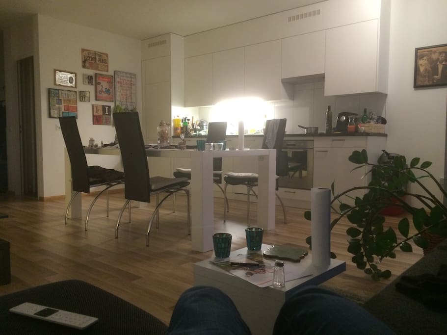 Kitchen, Leaving room.