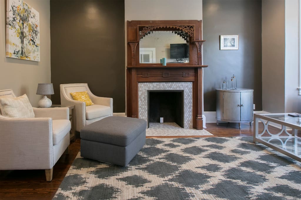 Living room seating area