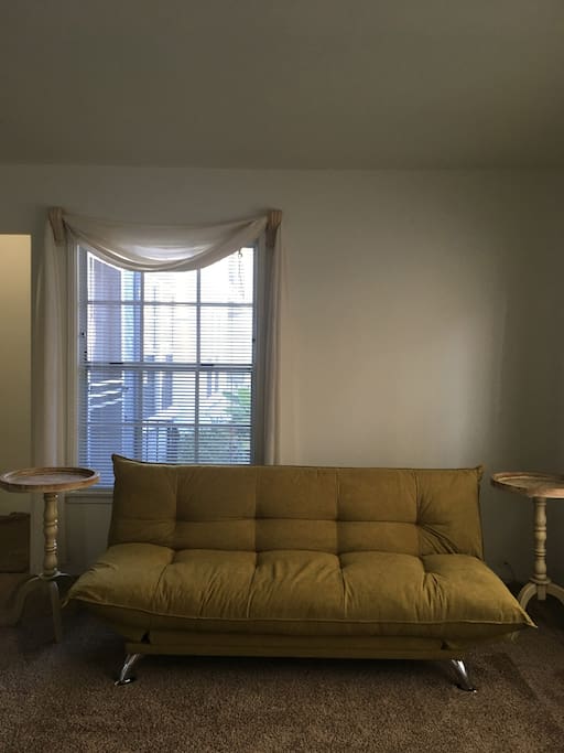 Brand new futon, very comfortable
