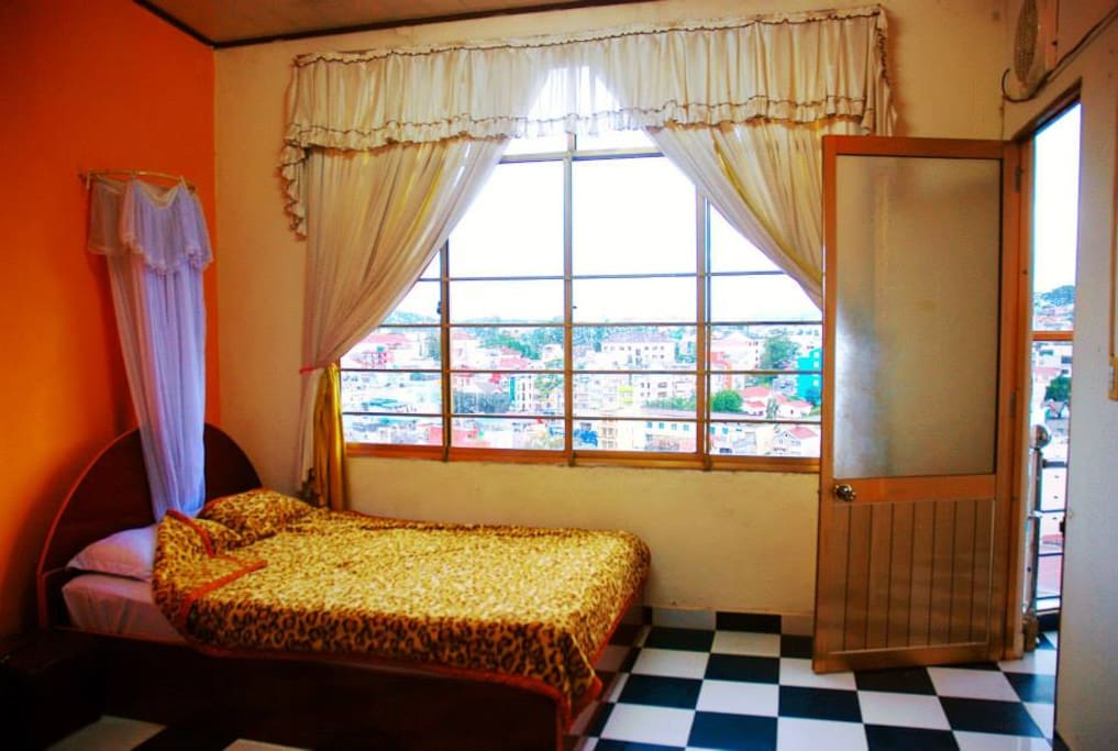 Our Private double room with Amazing city views