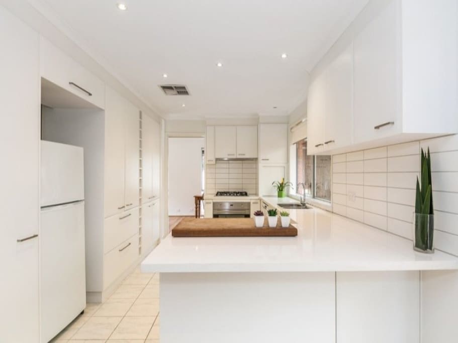 Light filled kitchen