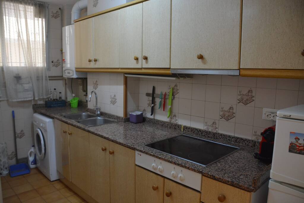 Cocina bien equipada