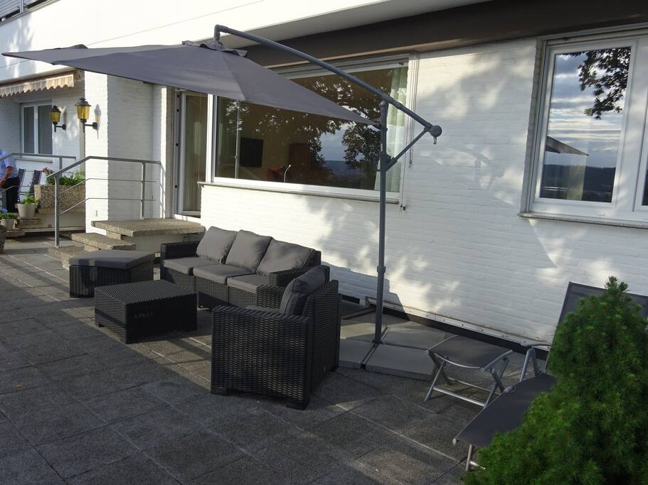 Bequeme Terrasse