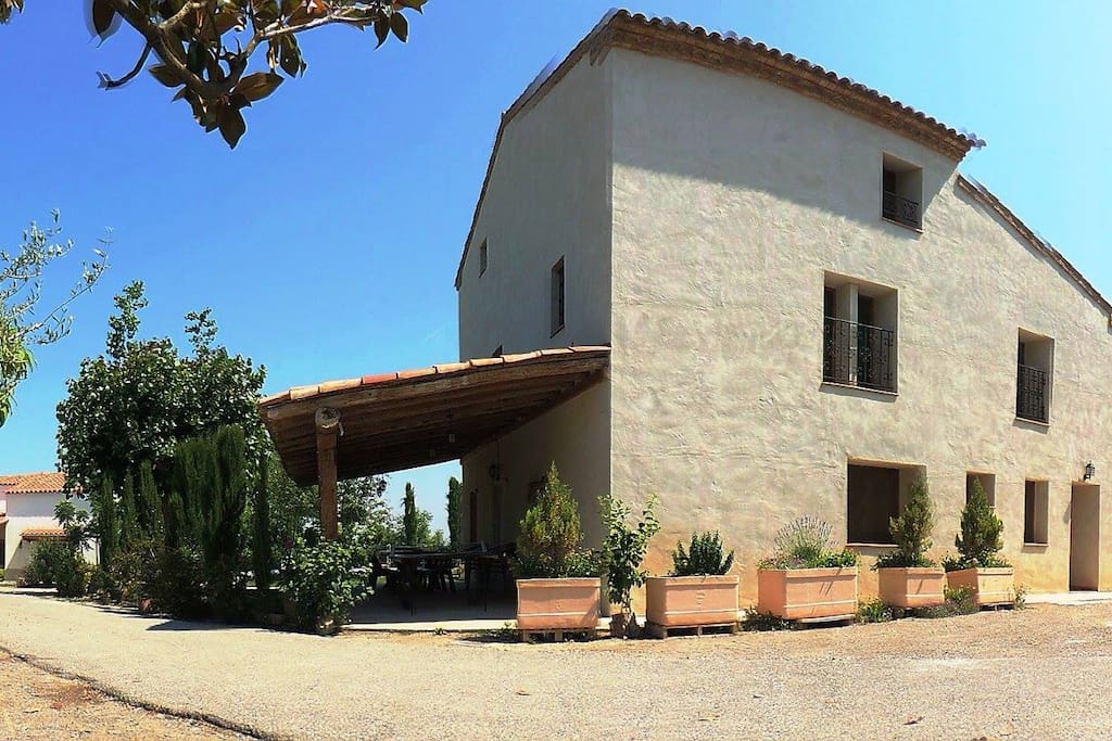fachada de la casa