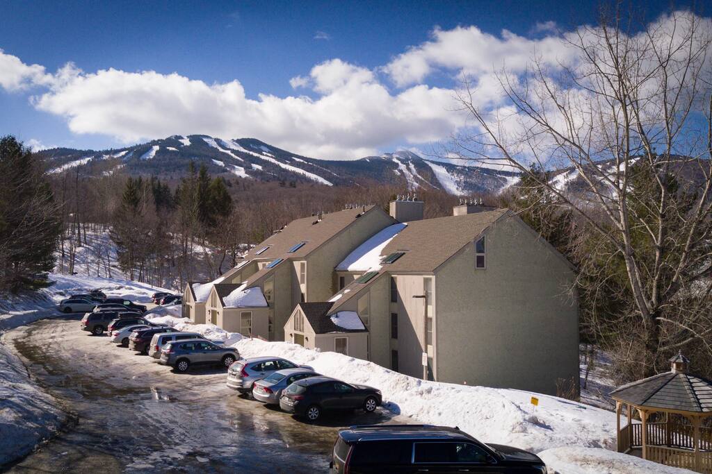 Condo Complex with Killington in the background