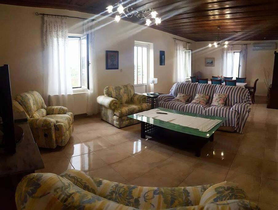living room- dining room