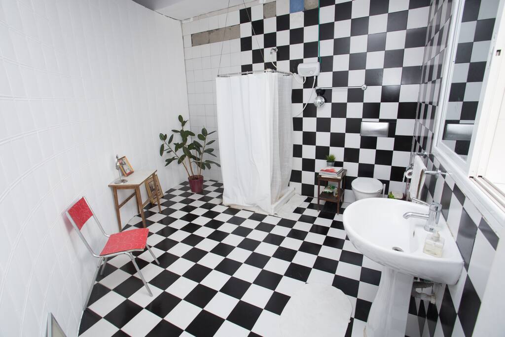 bathroom + toilet
