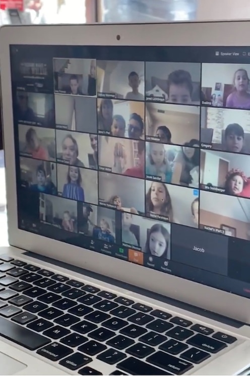 Mostrar imagem fornecida pelo anfitrião em ecrã inteiro