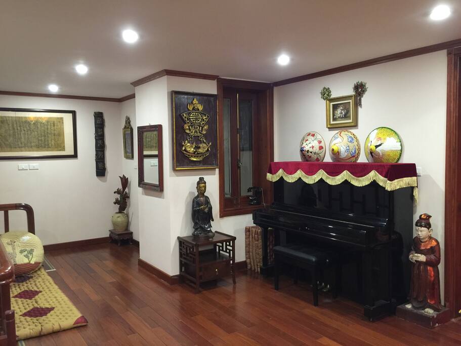 Living room on the 2nd floor