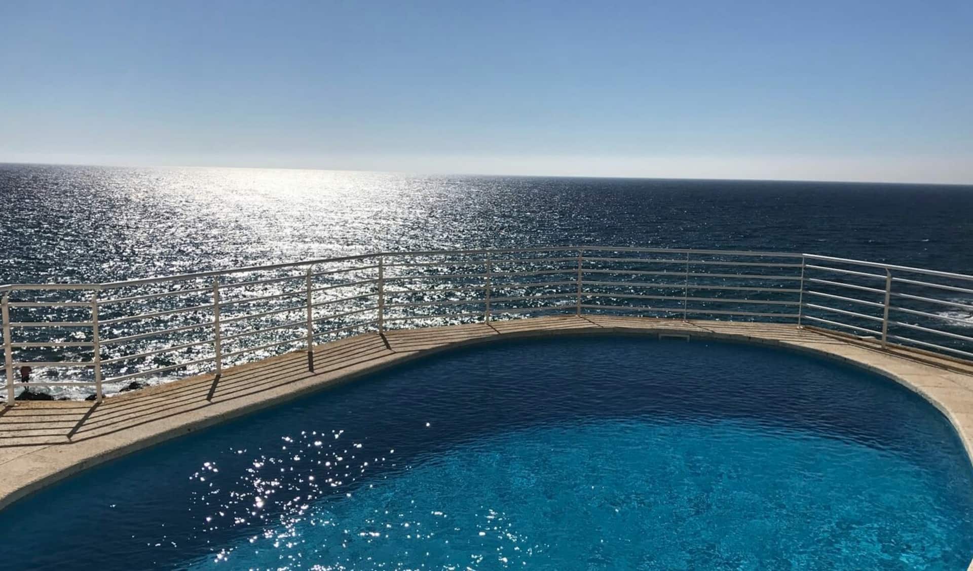 Cabo de Gata, first sea line, ocean view - sea front