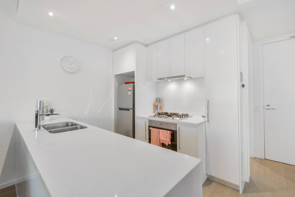 Open plan kitchen
