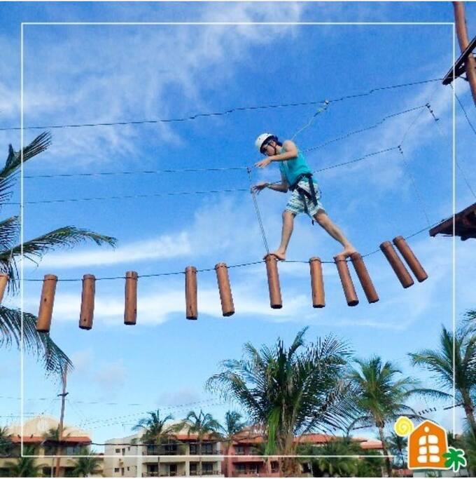 Completa área de lazer