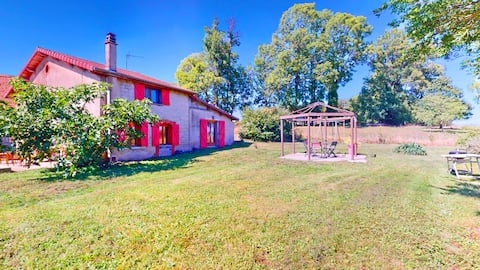 Quiet and warm country cottage.