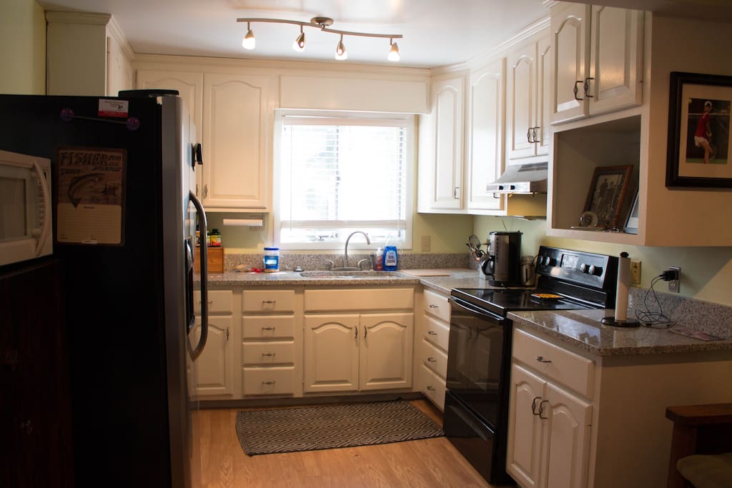 Updated kitchen.