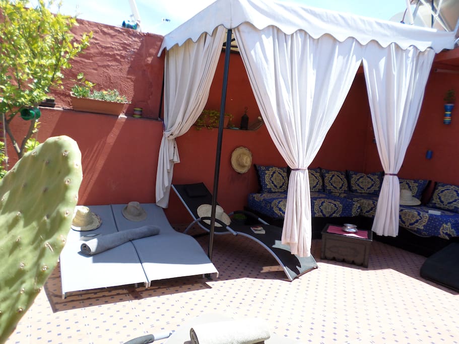 solarium pour un repos au calme