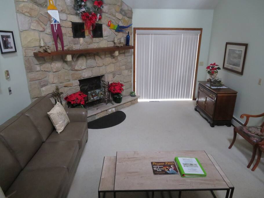 Access to the back patio