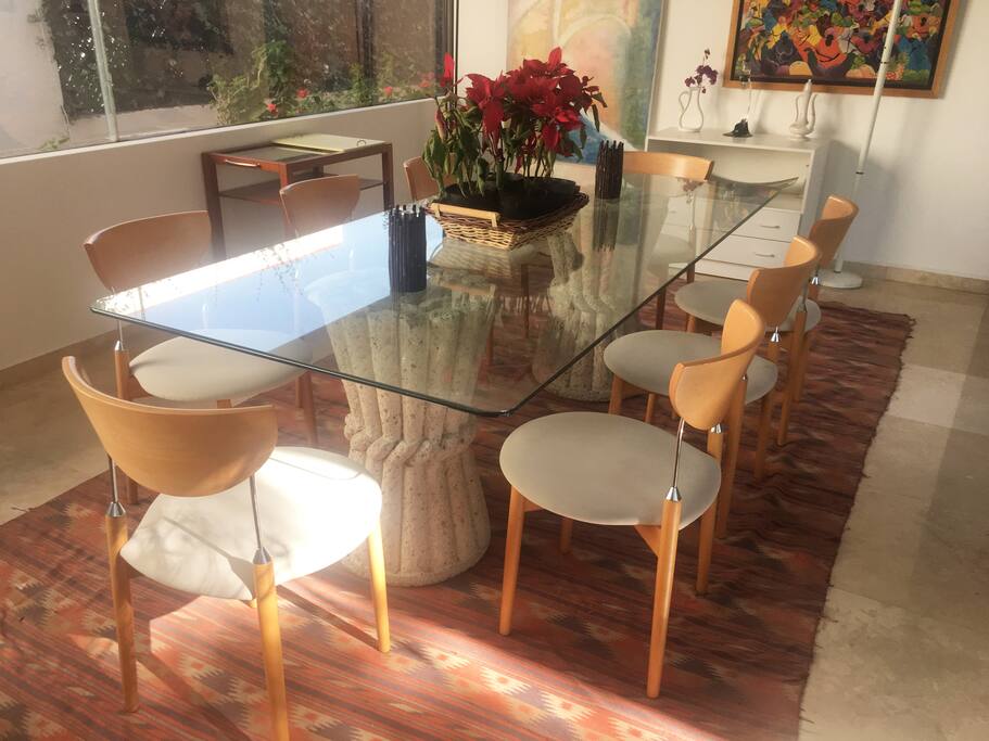 italian Chairs, nice dinning area
