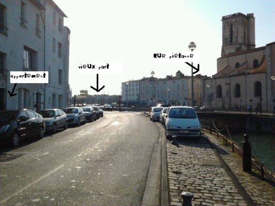 rue de l'appartement